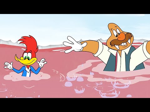 Pica-Pau | Pica-Pau trabalha na Fábrica do Tempo + Outros Episódios Completos