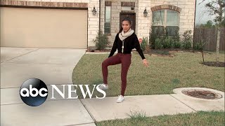 Teen goes viral with gravity-defying dance move