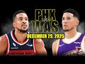 Phoenix Suns Vs Washington Wizards Full Game Highlights December 29 2025 NBA Season