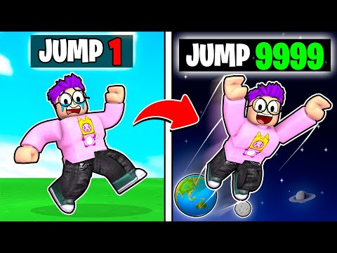 Roblox BUT Every Second You Get +1 JUMP POWER!? (ALL LEVELS & ALL BADGES UNLOCKED!)