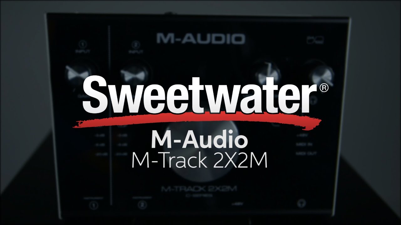 Аудио интерфейс M-Audio M-Track 2X2M