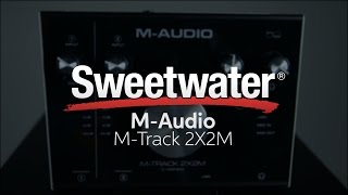 Video thumbnail for M-Audio M-Track 2X2M USB Interface with MIDI Overview by Sweetwater