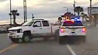 Florida Police Use Pit Maneuver To End Pursuit With Multiple Crashes