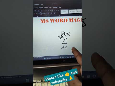Ms Word Magic Symbol Shortcut Tricks // Ms Word Tricks Of Magic Short Video #shorts #youtubeshorts