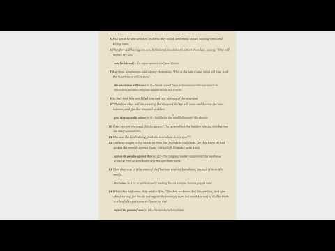 Mark 12:1-44 Study Guide