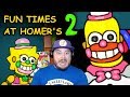 NEW SIMPSONS ANIMATRONICS WANT TO HELP ME Fun Times At Homer S 2 Nights 1 And 2