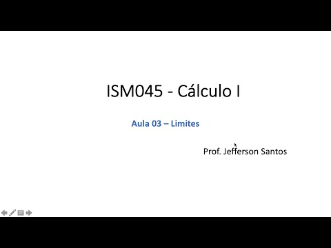 Aula 03 - Cálculo I