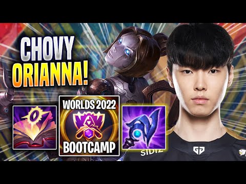 CHOVY IS SO CRAZY WITH ORIANNA! - GEN Chovy Plays Orianna MID vs Veigar! | Bootcamp 2022