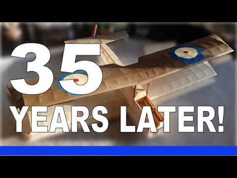 Boddington Mannock Biplane 35 Year Build!