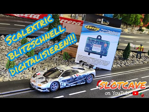 Scalextric blitzschnell digitalisieren für die Carrera Digital 132!!!