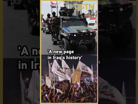 Iraqis celebrate as US-led coalition leaves Iraq