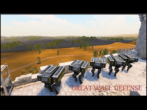 5 Super T-45 Shotguns Robots VS 6,000,000 GREYJOY-  Epic Battle Simulator 2