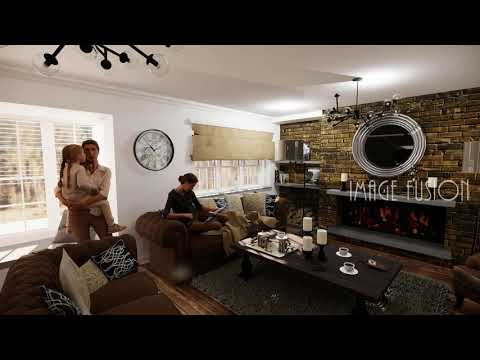 Image Fusion Animation Room Staging