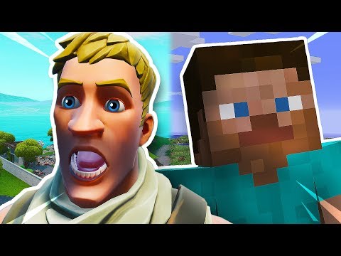 FORTNITE VS MINECRAFT - A Fortnite Cinematic