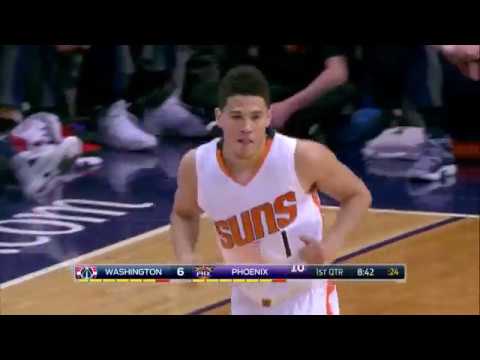 Devin Booker 25 Points Highlights | Wizards vs Suns | 3.7.17 | 16-17 NBA Season