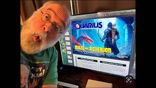 Maze Of Asterion - NEW 8Bit Aquarius Video Game - AQ+ - Dungeons & Dragons - Thy User Manual Reading