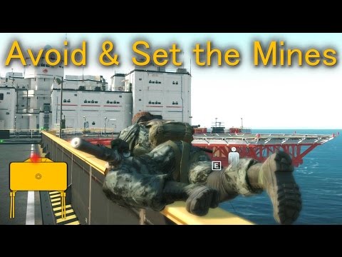 [MGS5] Avoid & Set the Mines on Bridge [FOB Security]