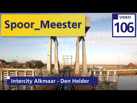(4K) #railroad NS Treinen | Rij mee met de #machinist in de #intercity Alkmaar naar Den Helder (106)