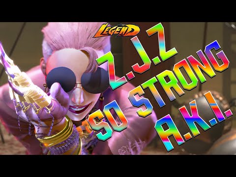 Street Fighter 6 🔥ZJZ A.K.I.  Rank No.2  World Strong & best A.K.I. !🔥High Level Match