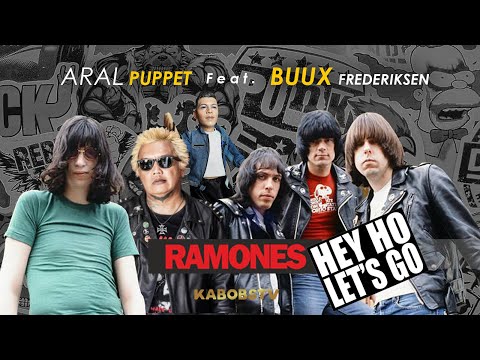 RAMONES - HEY! HO! LET'S GO! (RAMONES) COVER BY ARAL PUPPET FEAT. BUUX FREDERIKSEN #RAMONES #KABOBS