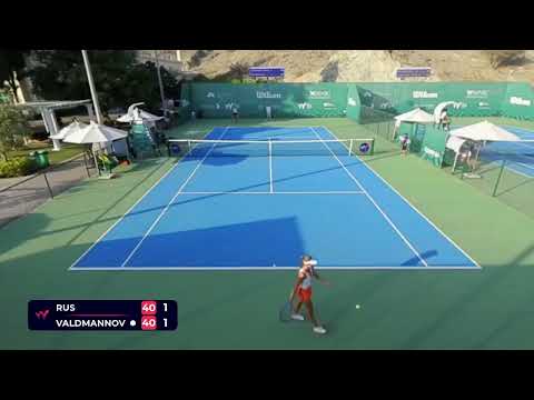 Arantxa Rus [4] (NED) vs Vendula Valdmannova (CZE) // 3-6 1-6 // W75 Fujairah // 1st Round