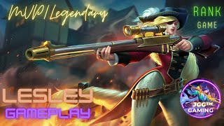 LESLEY GAMEPLAY🔥Lesley SOLO Rank Game🔥5 Straight Games🔥 #jgg #viral #trending #mlbb