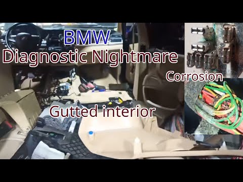 Diagnosis of BMW X5 Wiring Disaster
