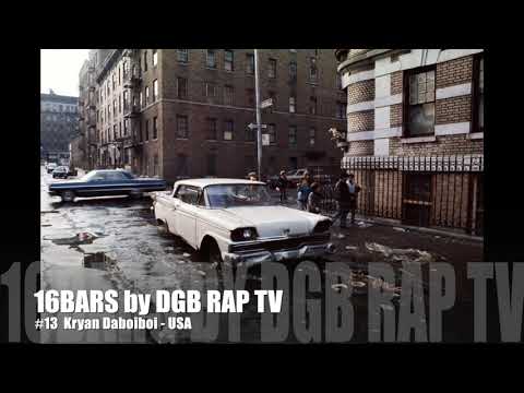16BARS by DGB RAP TV #13 Kryan Daboiboi - USA