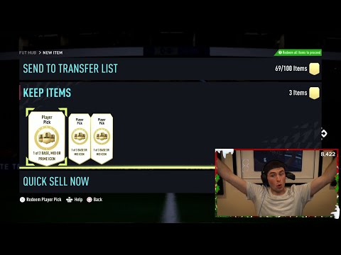 3 Icon Player Picks on 1 Account