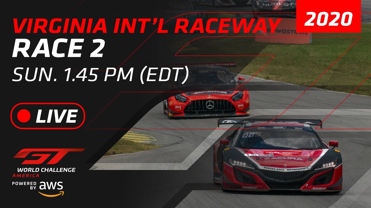 GTWC America Race 2 @ VIR 2020  