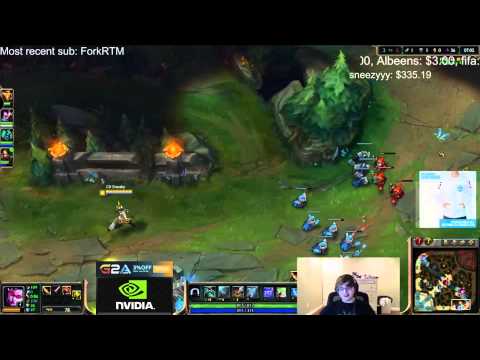 Meteos and Sneaky about Doublelift and "auto spacing"