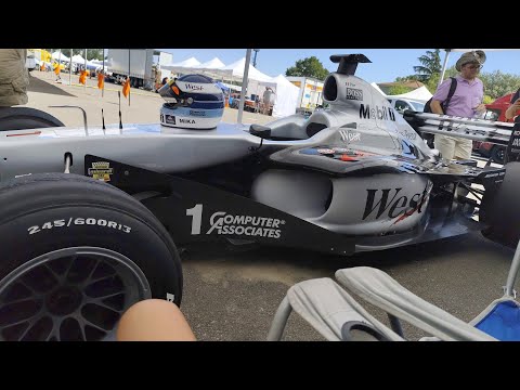McLaren MP4-15 replica all' Historic Minardi Day 2024
