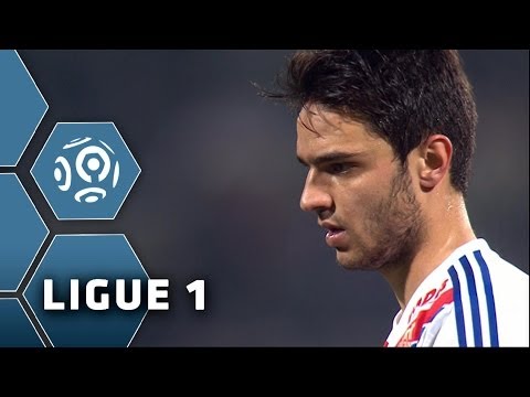 Clément GRENIER marque un coup-franc magnifique - OL - Sochaux (2-0) - 11/01/14