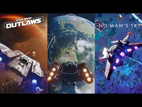 Star Wars Outlaws vs. Starfield vs. No Man's Sky | Hyperspace Comparison