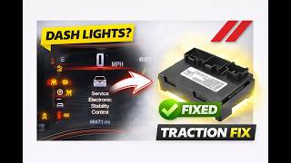 Fix Service Electronic Stability Control For Dodge Durango | Dodge Durango Traction lights | AWD