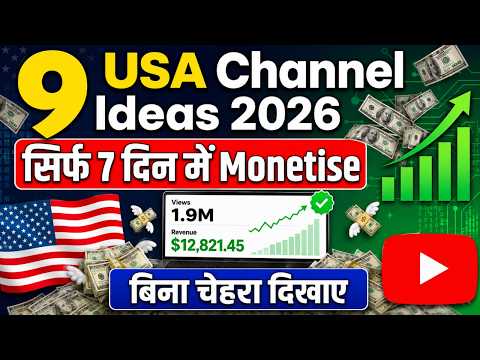 9 Faceless USA Channel Ideas — Full Breakdown & Transcript