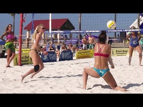 WOMEN'S OPEN | Semifinal One | East End Beach Volleyball | Clearwater Beach FL 2019 Video