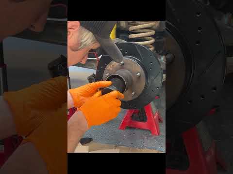 79 Bronco Front Brake Rotor & Hub #diy