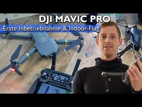 DJI Mavic Pro im Test: Erste Inbetriebnahme & Erster Indoor-Flug [deutsch] #2