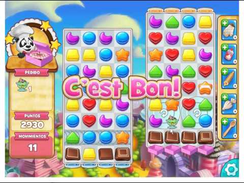 Cookie Jam - LEVEL 762  --   2 STARS  ( No booster ) GAMES