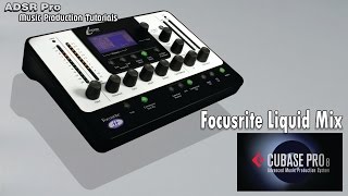 Video thumbnail for Using the Focusrite Liquidmix 32 in Cubase 8 64bit by Mike Smith (Synths And Wood)