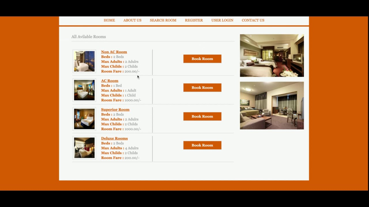 Hostel Booking Sytem | Java JSP Servlet Project Tutorial | Java JSP CRUD Project