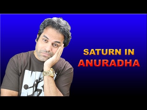 Saturn in Anuradha Nakshatra in Vedic Astrology
