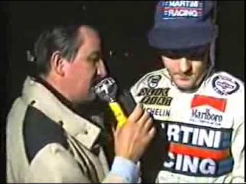 interviste Biasion e Fiorio a fine 23°rally portogallo 1989