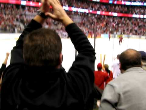 2009 world junior hockey semi-final  Canada vs Russia game tying goal