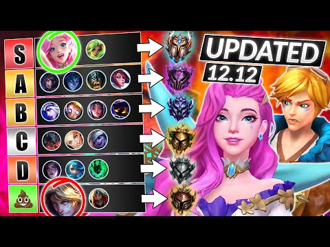 NEW UPDATED TIER LIST for Patch 12.12 - BEST META CHAMPIONS of EVERY Role - LoL Update Guide