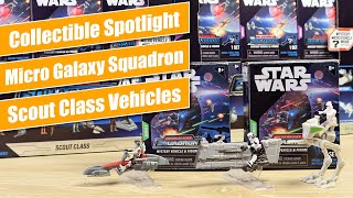 Micro Galaxy Squadron Scout Class Vehicles - Star Wars Collectible Spotlight