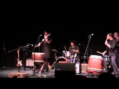 East L A  Taiko with Lysa Flores - All Percussion (Cal State L.A. 2014)