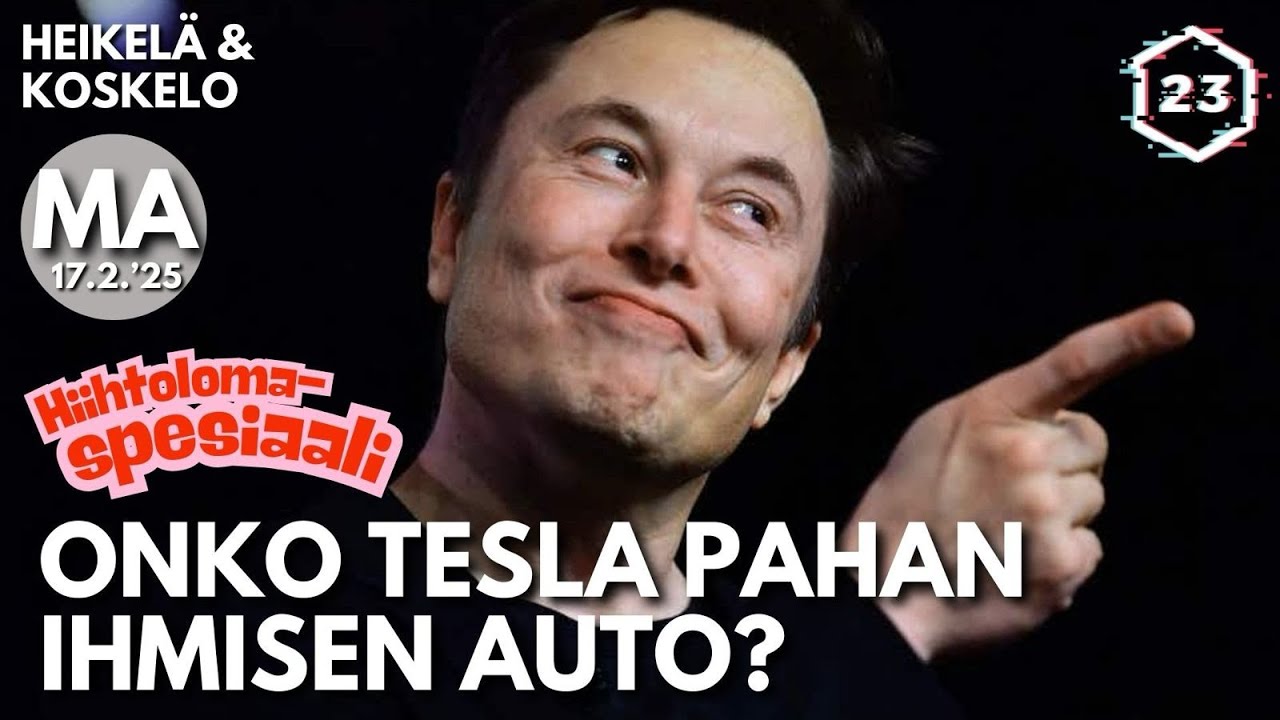 Tesla-inho leviää | Heikelä & Koskelo 23 minuuttia | 1091