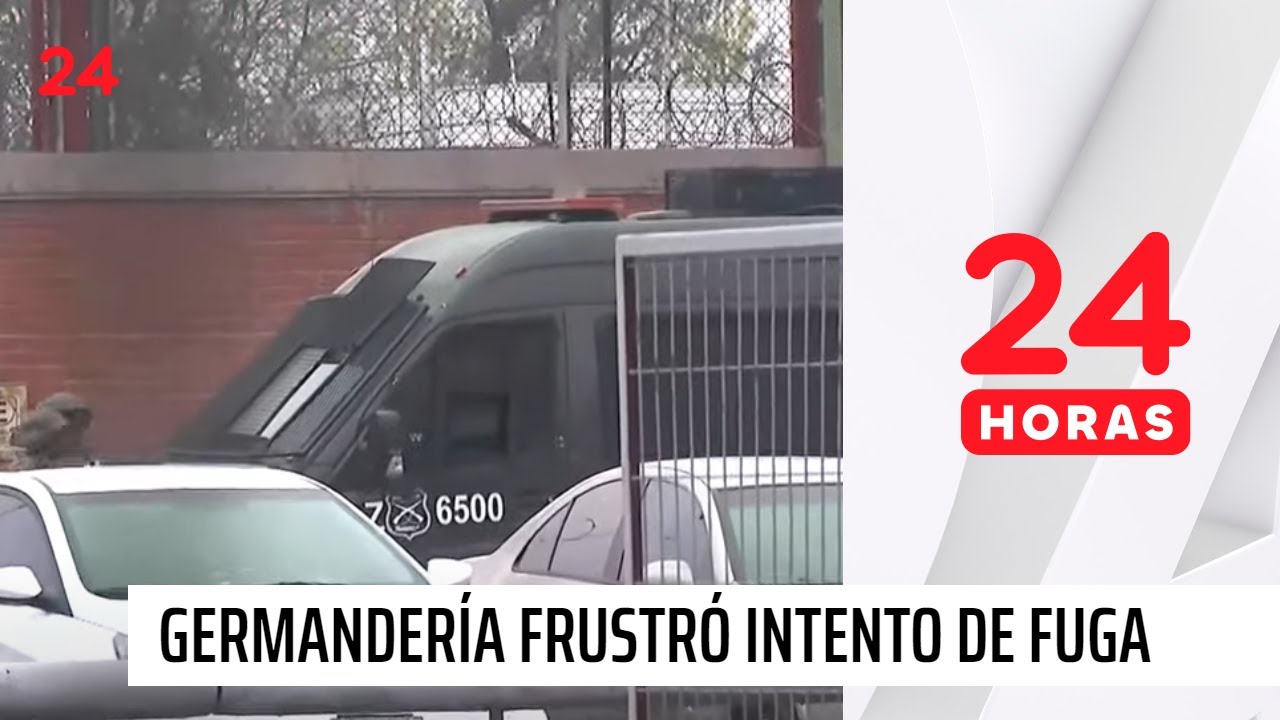 Gendarmería logra frustrar intento de fuga desde cárcel Colina 1 | 24 Horas TVN Chile